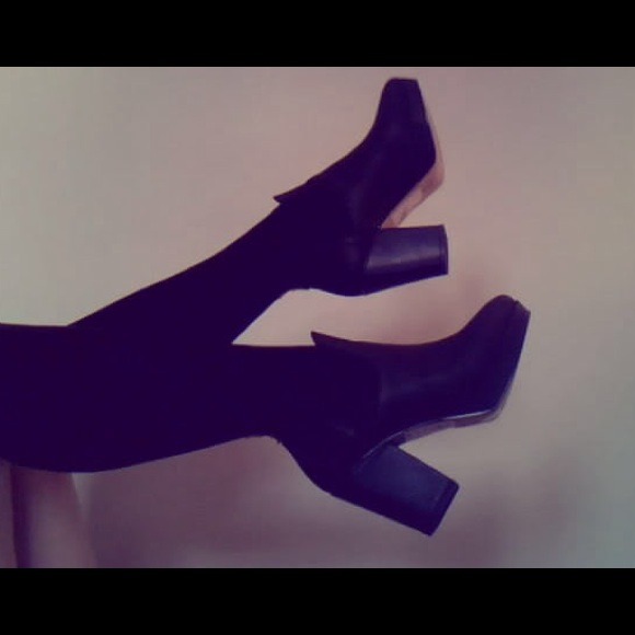 Topshop Allegra Platform Chelsea Boot
