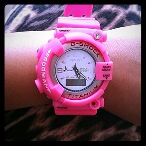 Used Pink G - Shock watch