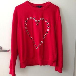 red sweater