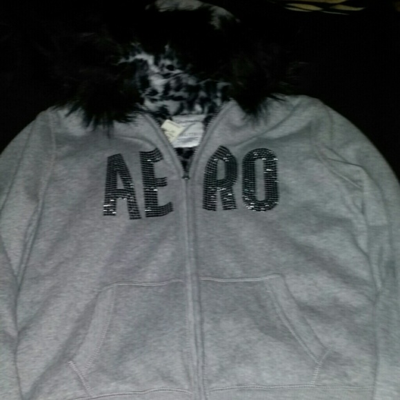 Aeropostale bling hoodie