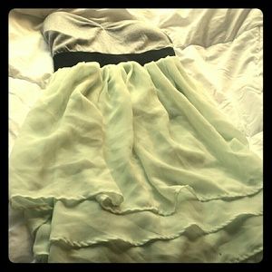 Babydoll strapless sundress