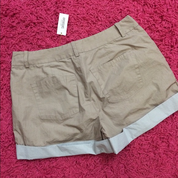 SALE⚡️KATE SPADE Saturday Cuffed Shorts size 0 NEW - Picture 3 of 3
