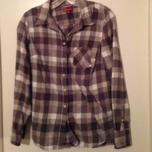 Grey flannel shirt