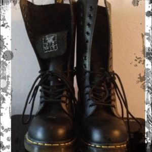 Doc Marten's Steal Toed Combat Boots