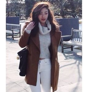 Zara Classic Camel Coat