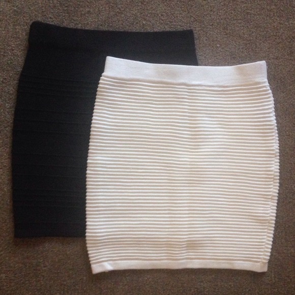 Two Charlotte Russe Body Con Skirts