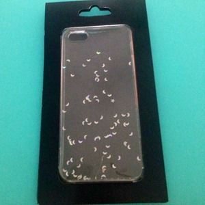 Brandy Melville sparkly moon iPhone 5/ 5s case
