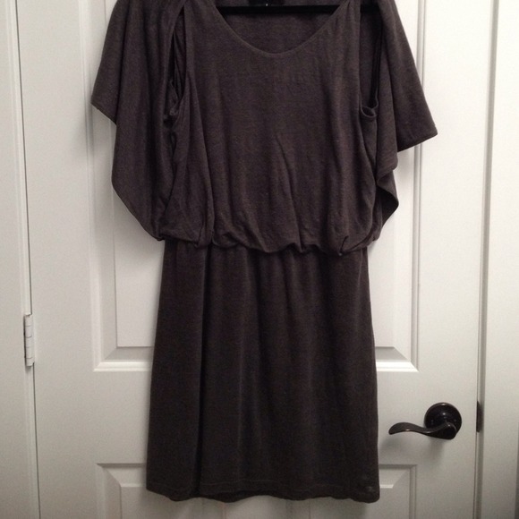 Robert Rodriquez dress. Dark greyish-brown.