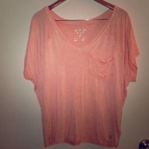 Guess Super-Soft Salmon Tee