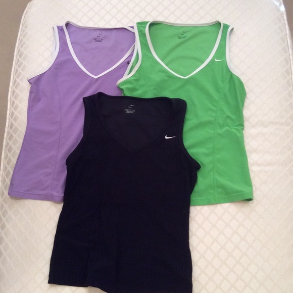 Dri-Fit Nike Sports Tanks - Set of 3