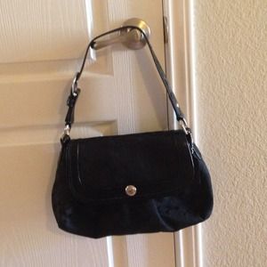 Black COACH handbag