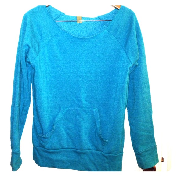 Blue Alternative Cotton Sweatshirt