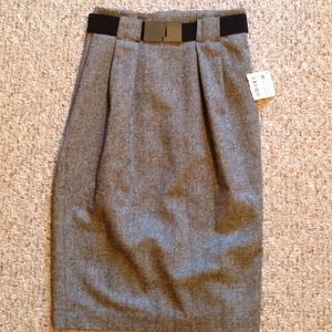 Zara high waist pencil skirt