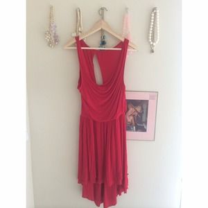 Free People Red Dress