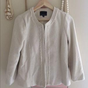 Cynthia Rowley White Blazer