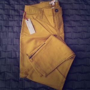 Banana Republic Heritage skinnies:gold orchid (27)