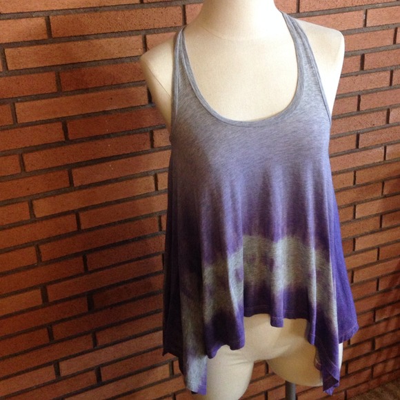 🔱SOLD🔱Splendid tie dye bow back tank - Picture 3 of 4