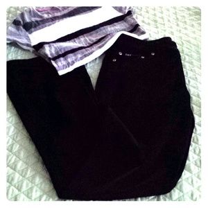 LEI black pants with back pockets