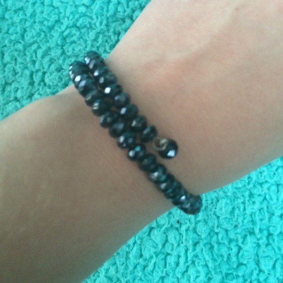 Lucky Brand Navy Beaded Bracelet - Picture 2 of 3