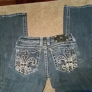Sold.   Miss Me Jeans size 25 boot cut