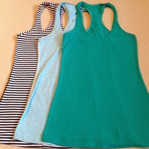 Lululemon cool racerbacks Lot of 3