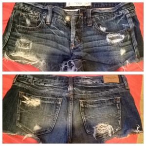 Abercrombie shorts size 00