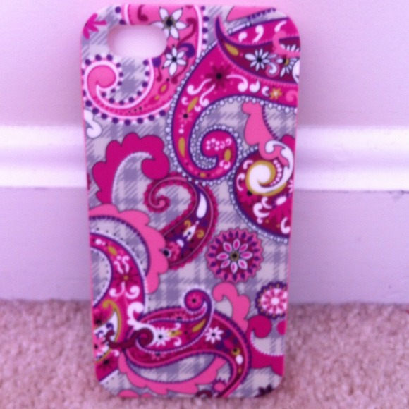 Vera Bradley Accessories - iPhone 5/5S Vera Bradley Pink Swirls Case