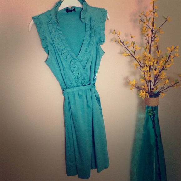 Classy and chic turquoise Max and Cleo dress - Picture 1 of 1