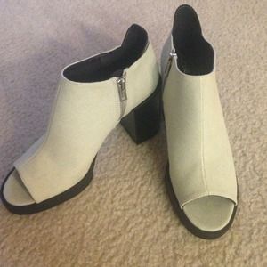 Cheap Monday Layer Peep Toe Ankle Boot