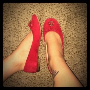 REDUCED 💸💯 KATE SPADE New York Red BALLET Flats