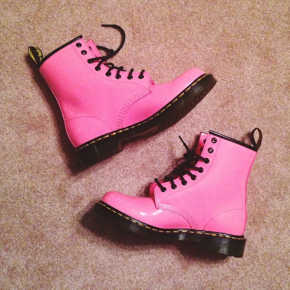 Doc marten/ Dr. Marten pink boots