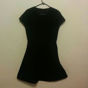 Jcrew black lace dress