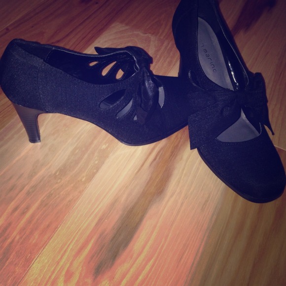 Black heels