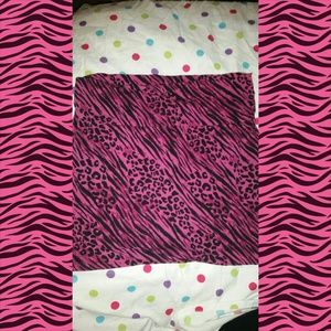 Animal print bodycon skirt