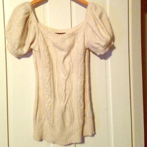 Sparkle short sleeve sweater