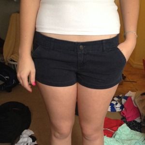 Navy Hollister shorts