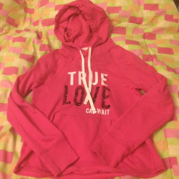 Pink Large Aeropostale hoodie