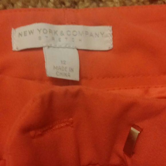3 pairs of pants all from New York and Company