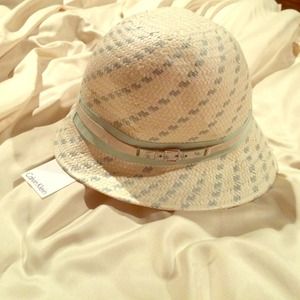 Calvin Klein straw hat