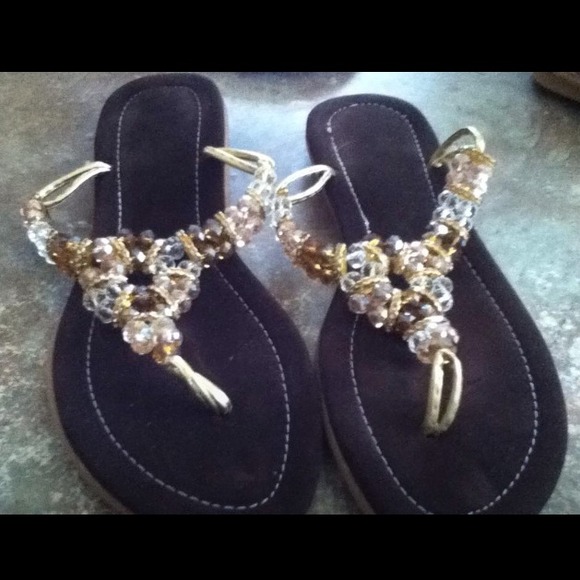 Brown sandals