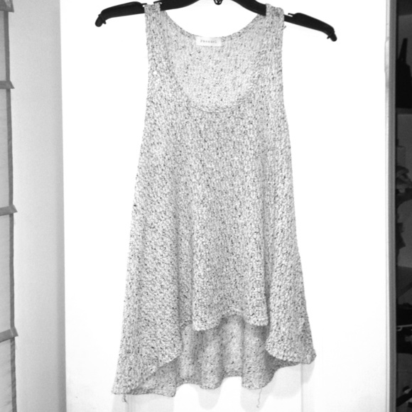 Phanuel Tops - Knit tank flowy top