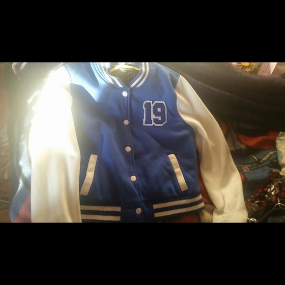 Blue Varsity Jacket