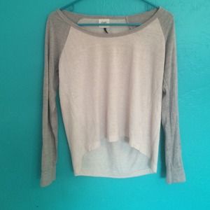 cream and tan long sleeve!