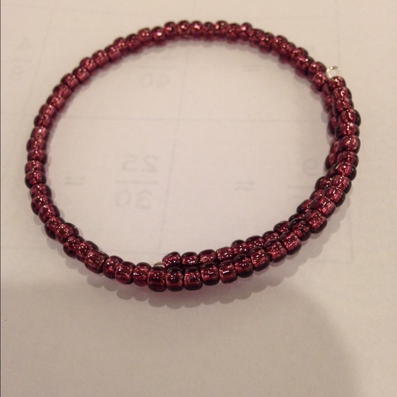 Alex and Ani inspired wraparound beaded bracelet