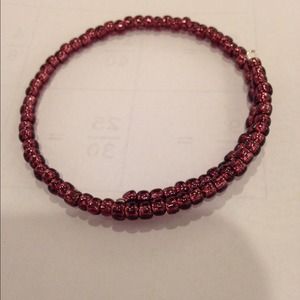 Alex and Ani inspired wraparound beaded bracelet