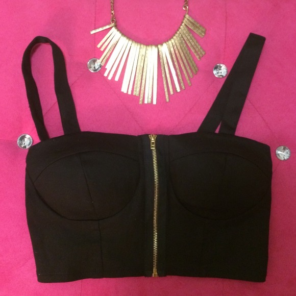 FLASH SALE⚡️⚡️ Black bustier sz XS