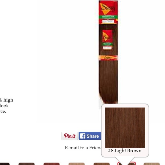 18" Hair Extensions - Picture 3 of 4