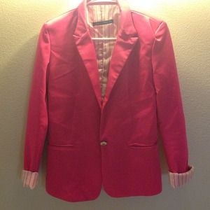 Fun Pink blazer by ZARA -Size Small