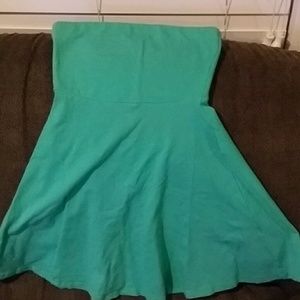 Mint green express dress