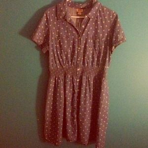 A jean dress with stars!